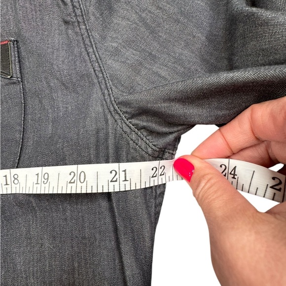 Outpost Makers Gray Plain Long Sleeve Mens XL Shirt Button Down Classic N200 - Picture 7 of 10